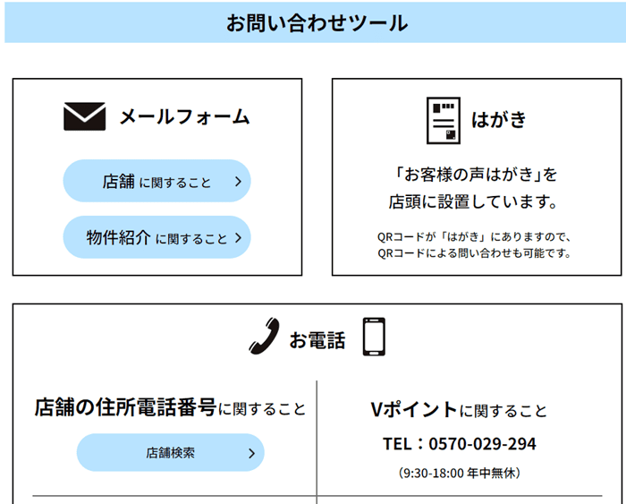 ウエルシア問い合わせ